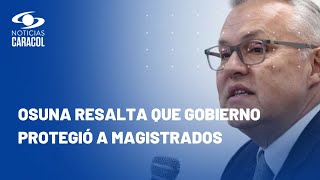 Ministro de Justicia: "Gobierno espera y respeta los tiempos” de la Corte Suprema