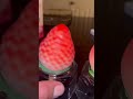 Strawberry 🍓 and peach 🍑 ice cream 🍦 #foryou