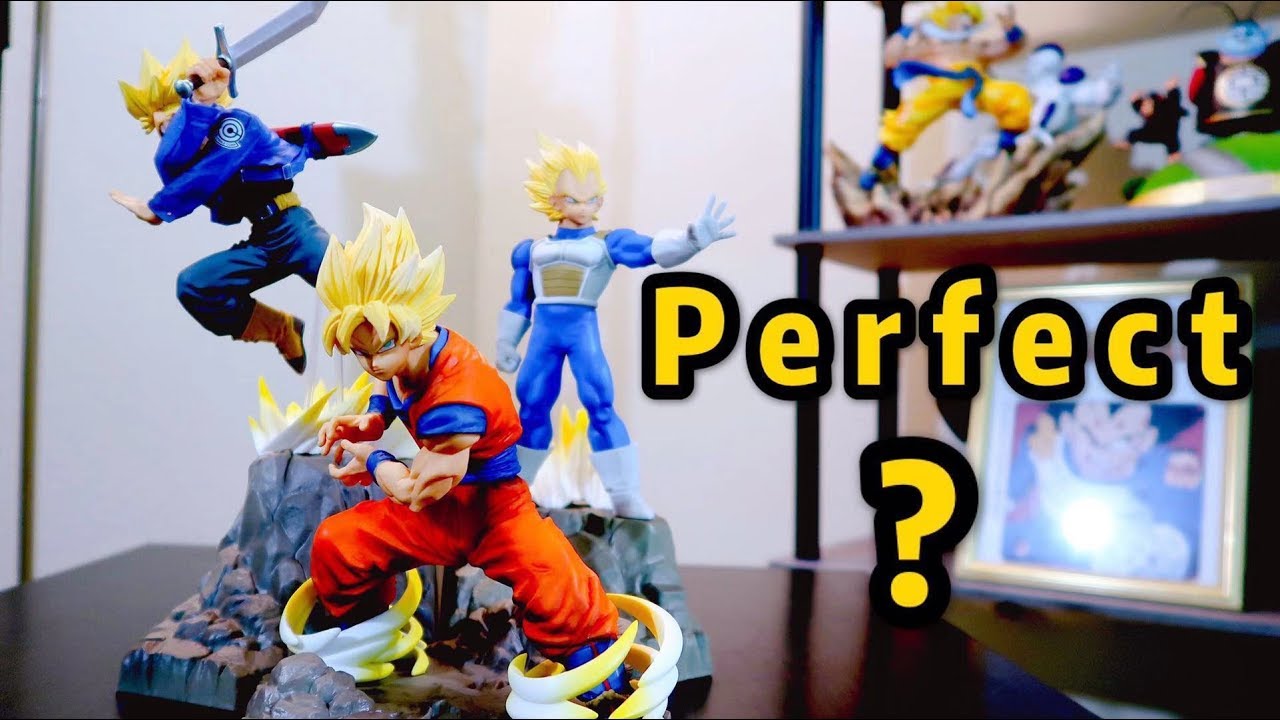 Absolute "Perfection"? Banpresto SSJ Goku/Vegeta/Trunks Unboxing review-  dragon ball figure - YouTube