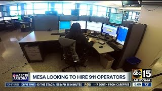 Mesa looking to hire 911 operators