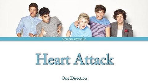 One Direction - Heart Attack (Color Coded Lyrics)