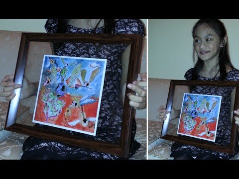 11-year-old girl overcomes worries to win Mexican art contest