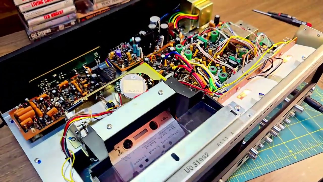 Marantz 5020 Cassette Deck Demo #vintage #Electronic #repair - YouTube