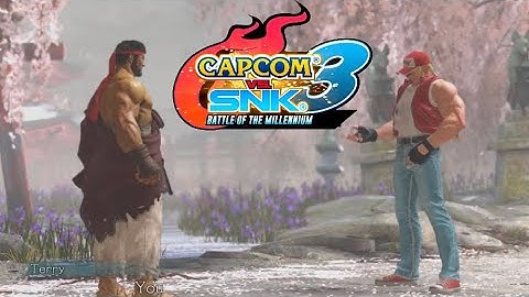 CAPCOM VS SNK 3 TEASER???? RYU VS TERRY SF6 WORLD TOUR [RYU WINS]