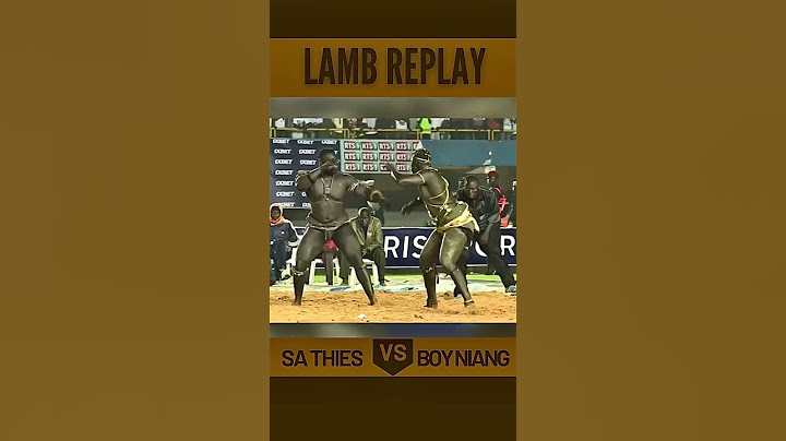 Sa Thies vs Boy Niang 2 #luttesénégalaise #lamb #boyniang2 #sathies
