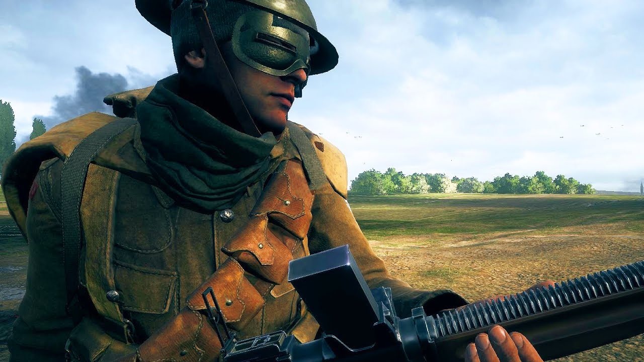 Soissons - Battlefield 1 - Automatico M1918 Conquest Full Gameplay