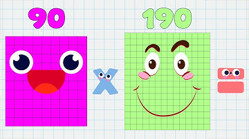 Numberblocks | Multiply 2 Big Numbers Part 8 | Multiply Two Giant Numbers | Math Skill Big Numbers