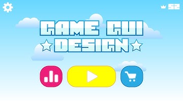 Adobe illustrator tutorial: Mobile Game GUi Design