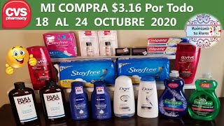 🌟 Mi Compra CVS $3.16 Por Todo👉 10\/18\/20 al 10\/24\/20