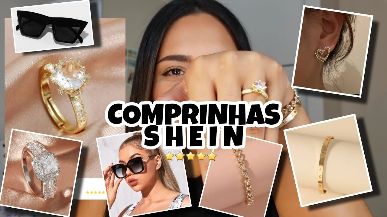 Primeira comprinha na SHEIN! (joias e acessórios)🛍