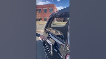 2002 4Runner rear window demo (key operated)