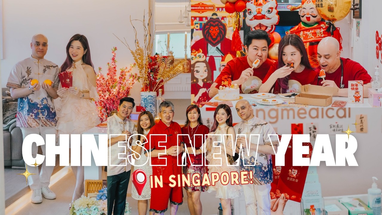 What Chinese New Year Looks Like in Singapore 🇸🇬 | Lo Hei, Steamboat & Family Visits
