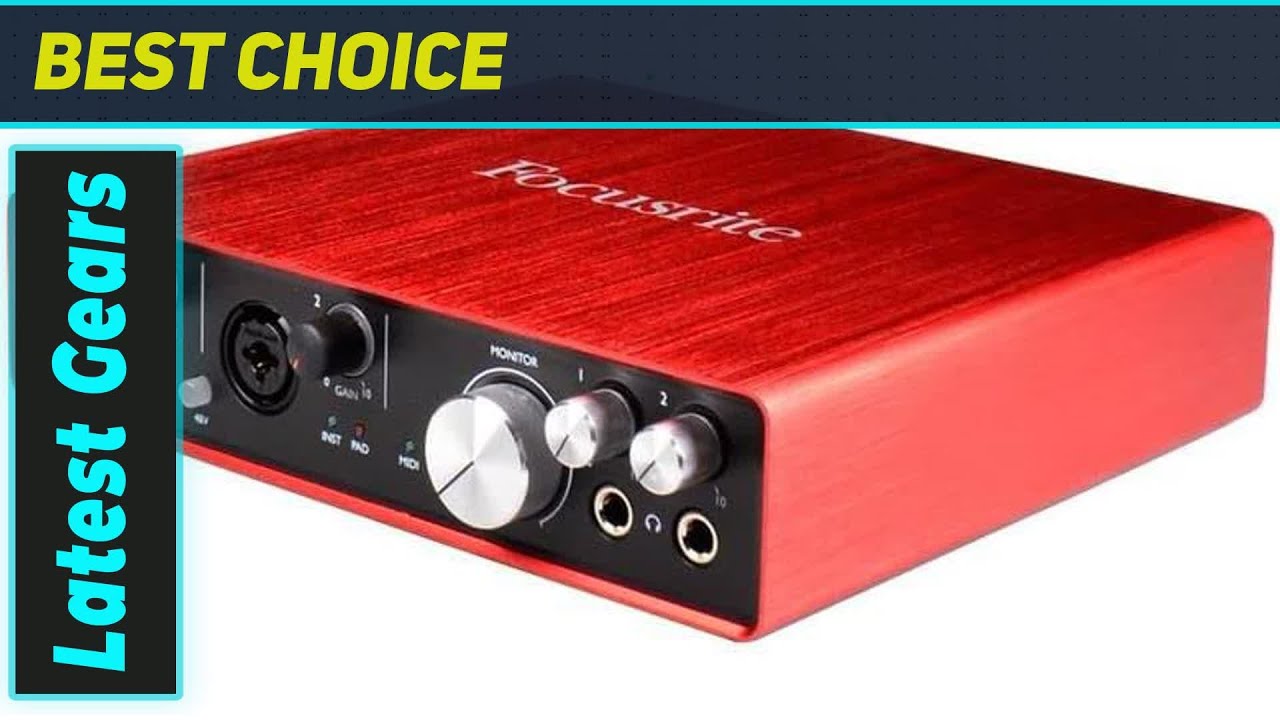 DJ機材 Focusrite Scarlett 6i6 1st Generation Focusrite Scarlett 6i6 (1st Gen): Still a Top Studio Pick? - YouTube