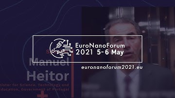 EuroNanoForum 2021 | Invitation message by Minister Manuel Heitor