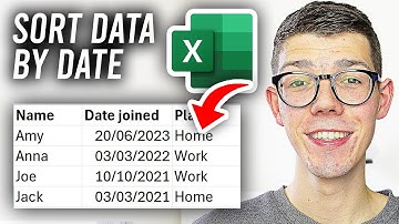 How To Sort Data By Date In Excel - Full Guide
