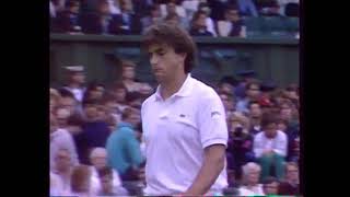 Tim Mayotte vs. Henri Leconte Wimbledon 1988 4th round