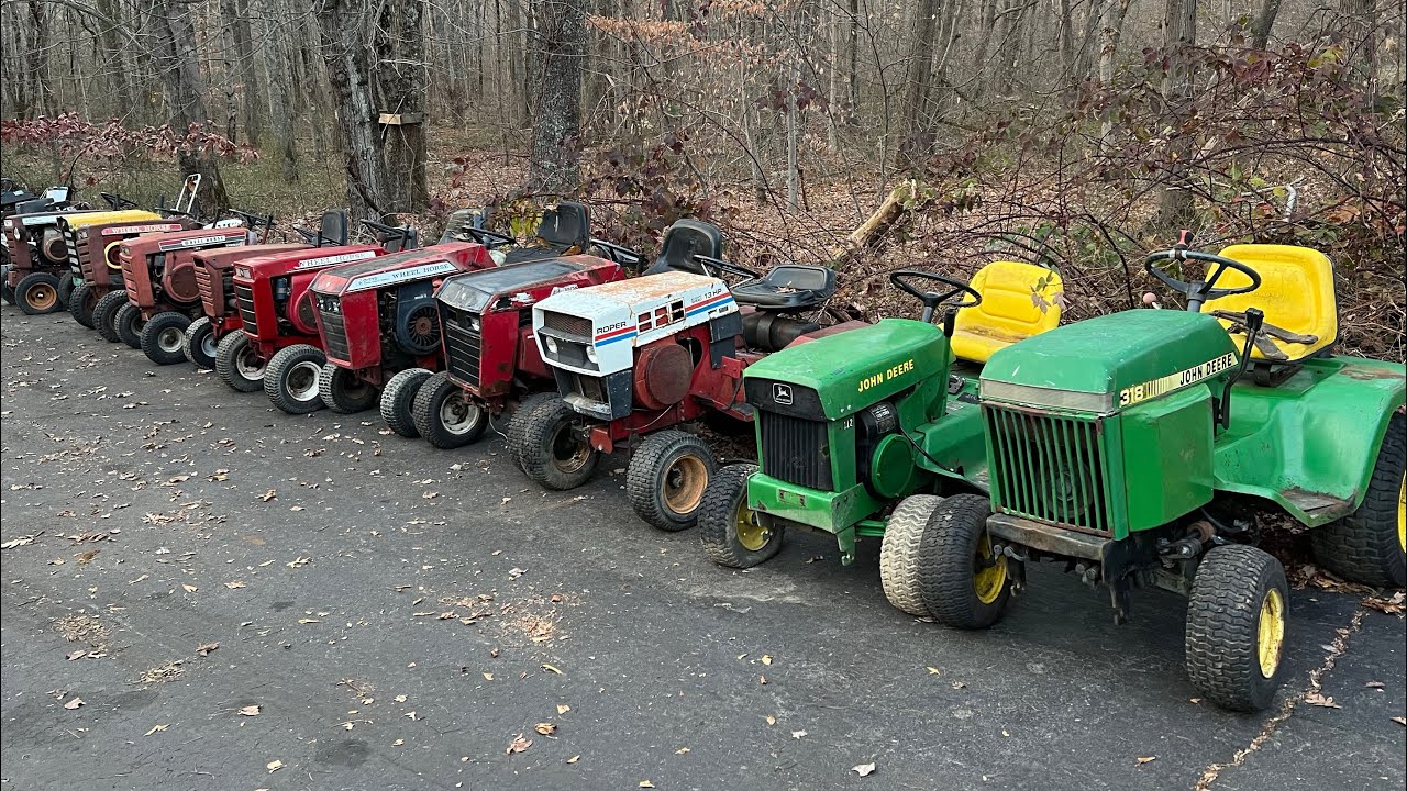 Garden Tractor Junkyard Overview You