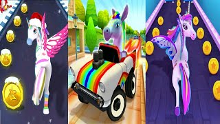 Unicorn Run: Pony Runner Games VS Pony Craft Unicorn Car Racing VS Unicorn Runner 3D - Super Magical screenshot 4