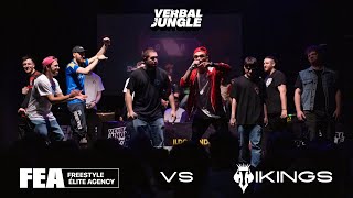FEA vs VIKINGS || Verbal Jungle - Freestyle Show || Semifinale