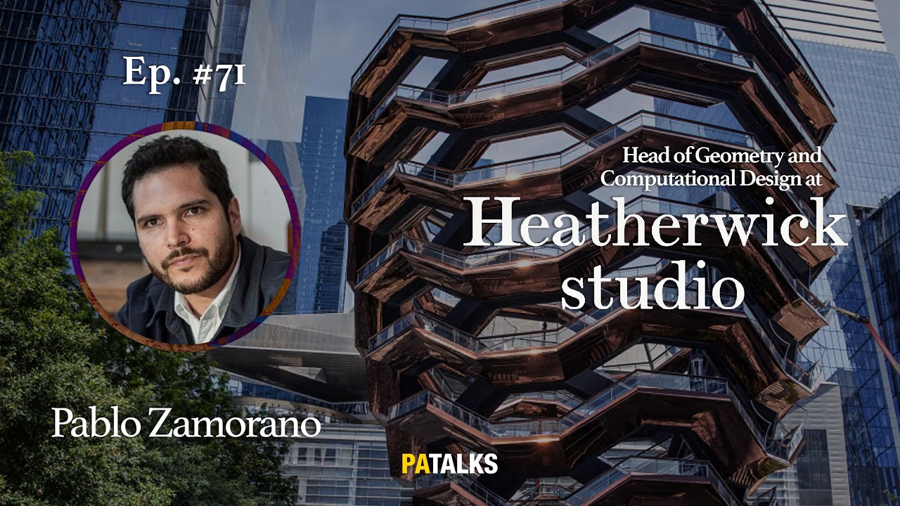 #71 - Pablo Zamorano Mosnaim - Heatherwick Studio, Computational Design, AI, Technology