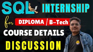 💻 SQL Internship 2025 – Complete Course Details  Discussion