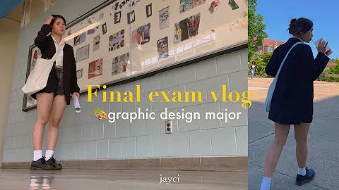 /eng/ Thi cuối kỳ ngành thiết kế đồ hoạ ở Mỹ | Portfolio Review/ Interview | jayci