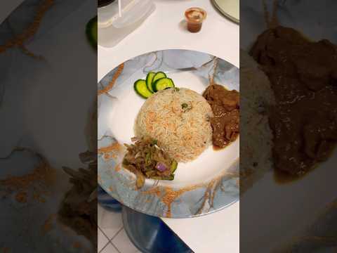 NEPALI STYLE PULAU WITH CURRY 😍🌶️🌶️ #food #shortvideo #trendingshorts