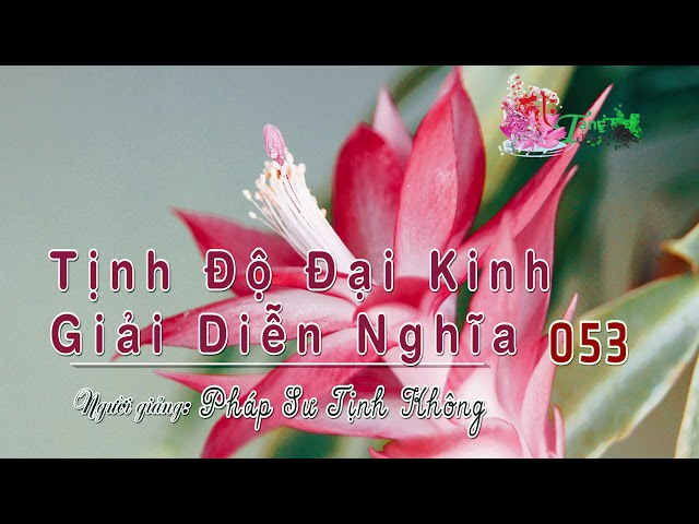 Tịnh Độ Đại Kinh Giải Diễn Nghĩa - 053