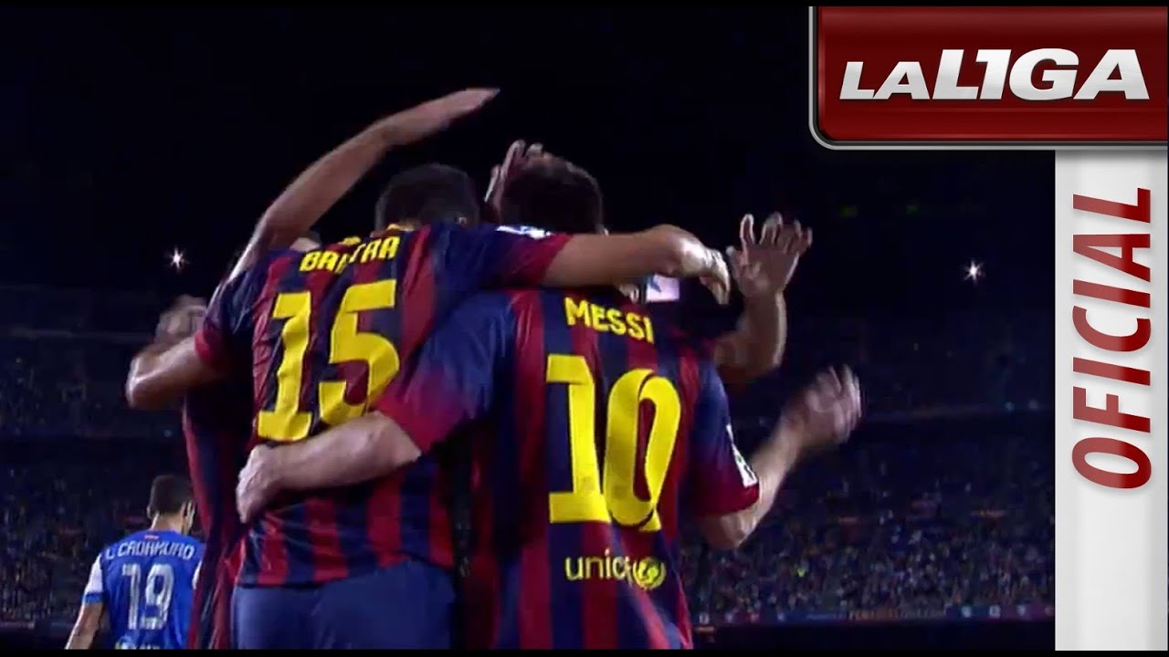 Resumen de FC Barcelona (4-1) Real Sociedad - HD - YouTube