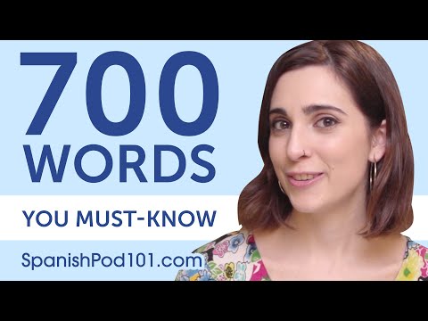 700 Words Every Spanish Beginner Must Know