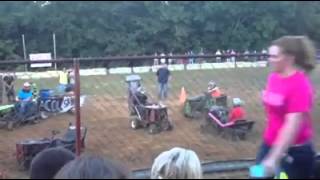 Adams county fair day one mower derby