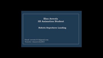 Robots Superhero Landing