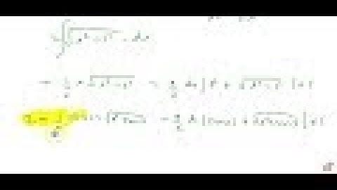 Integrate the functions `sqrt(x^2+4x-5)`...