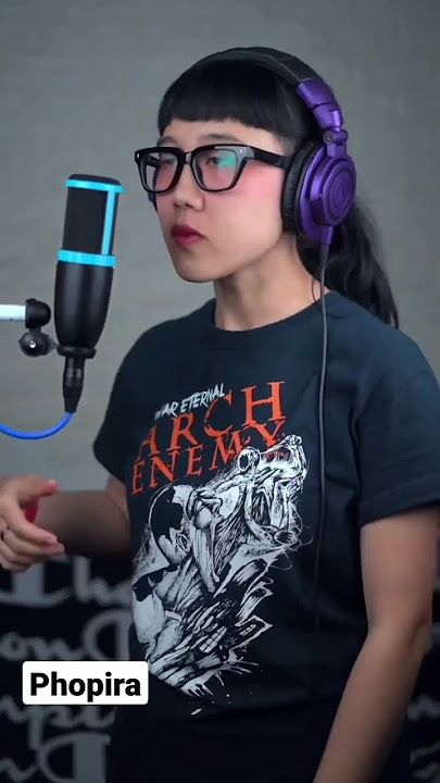 Phopira's singing skills #videoshort #suscribe #phopira#videoshortyoutube #vokalismetal