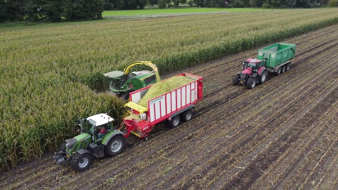 Maishäckseln mit LU Matthias Kühl in Rosche / Gavendorf 2022 - Part III - Final - 4K