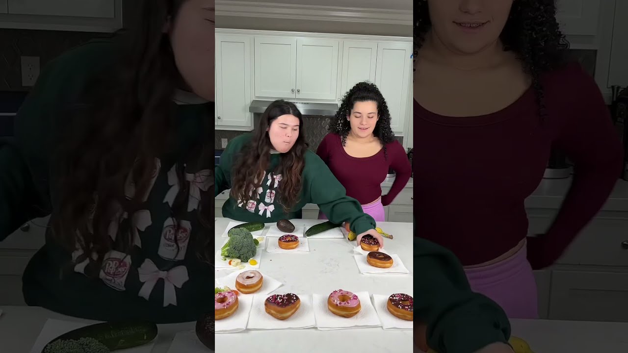 Dunkin Donuts Vs Veggies 