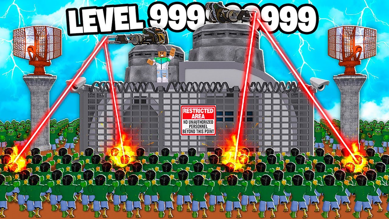 I Built A Level 999 999 999 Roblox Zombie Defense Tycoon Youtube - youtube video statistics for building a max level roblox zombie defense noxinfluencer