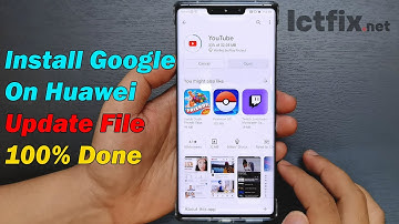 Install Google on Huawei Update File 100% Done