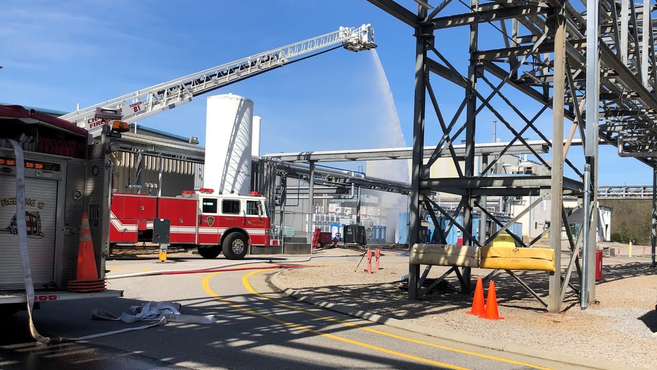 Fire extinguished after explosion at chemical plant