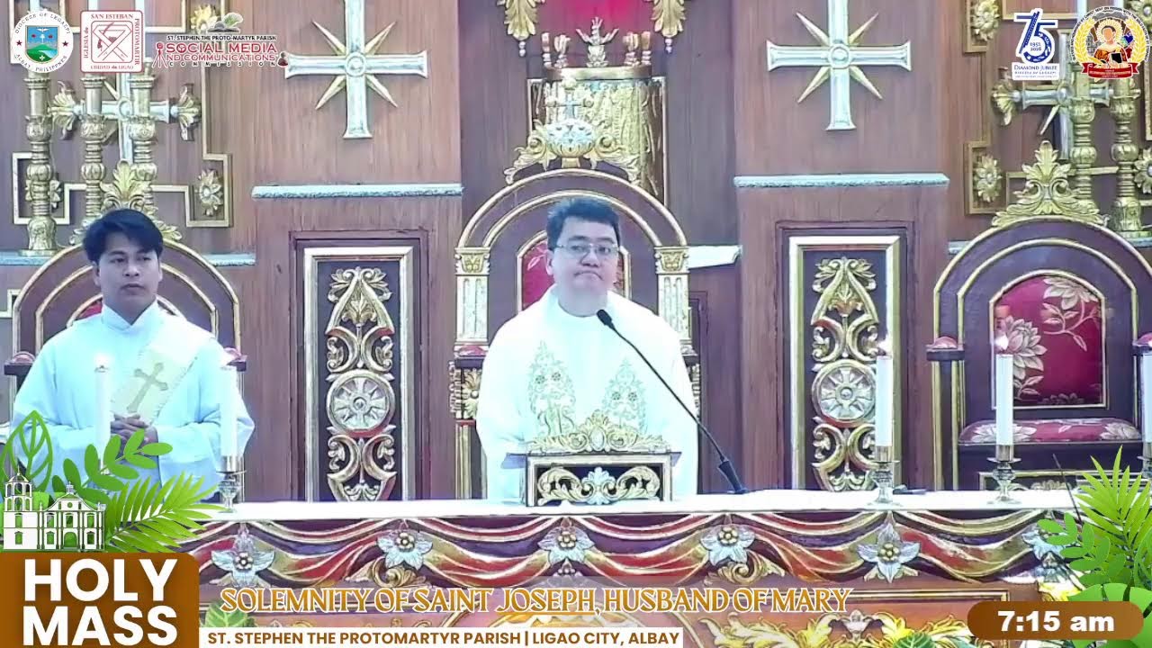 Holy Mass | Solemnity of Saint Joseph, husband of Mary