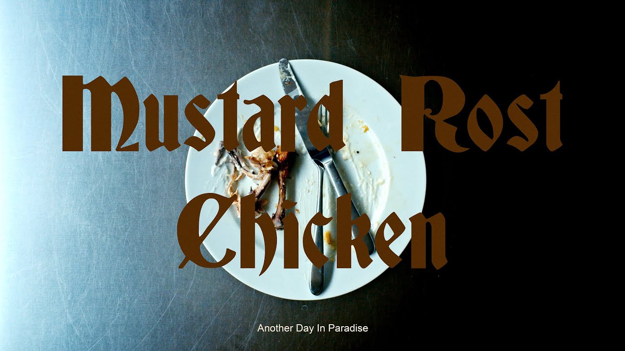Dijon Mustard Roast Chicken