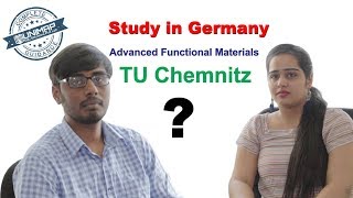 Masters in Advanced Functional Materials | TU Chemnitz | Study In Germany