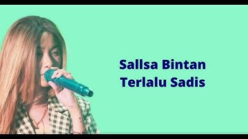 SALLSA BINTAN   TERLALU SADIS   VIDEO LIRIK