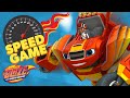 Blaze Vs. Meatball Speed Game! 🍝  (Games For Kids) | Blaze and the Monster Machines