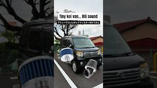 This kei van sounds way tougher now 😂🔥 #keivan #keicar #carshorts #cartok #車好き #アトレー #ダイハツ