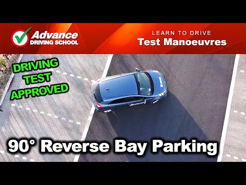 90° Reverse Bay Parking | 2024 Uk Driving Test Manoeuvres