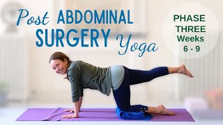 Phase Three: Weeks 6 - 9 | Post Abdominal Surgery Yoga | Yoga with Joy screenshot 4