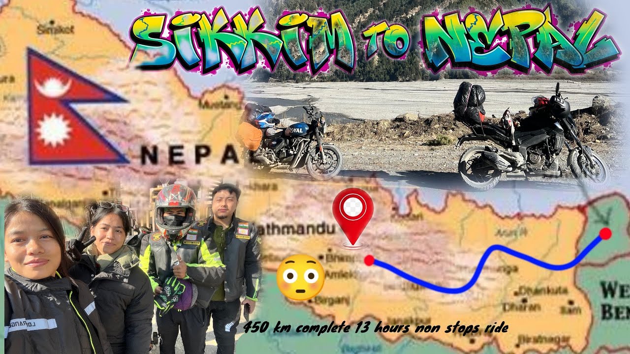 SIKKIM🇮🇳 TO NEPAL🇳🇵BIKE RIDE // [EP-1].