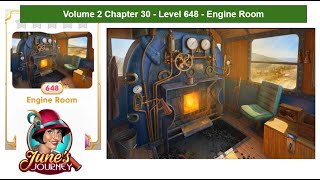 June's Journey - Volume 2 - Chapter 30 - Level 648 - Engine Room (Complete Gameplay, in order)