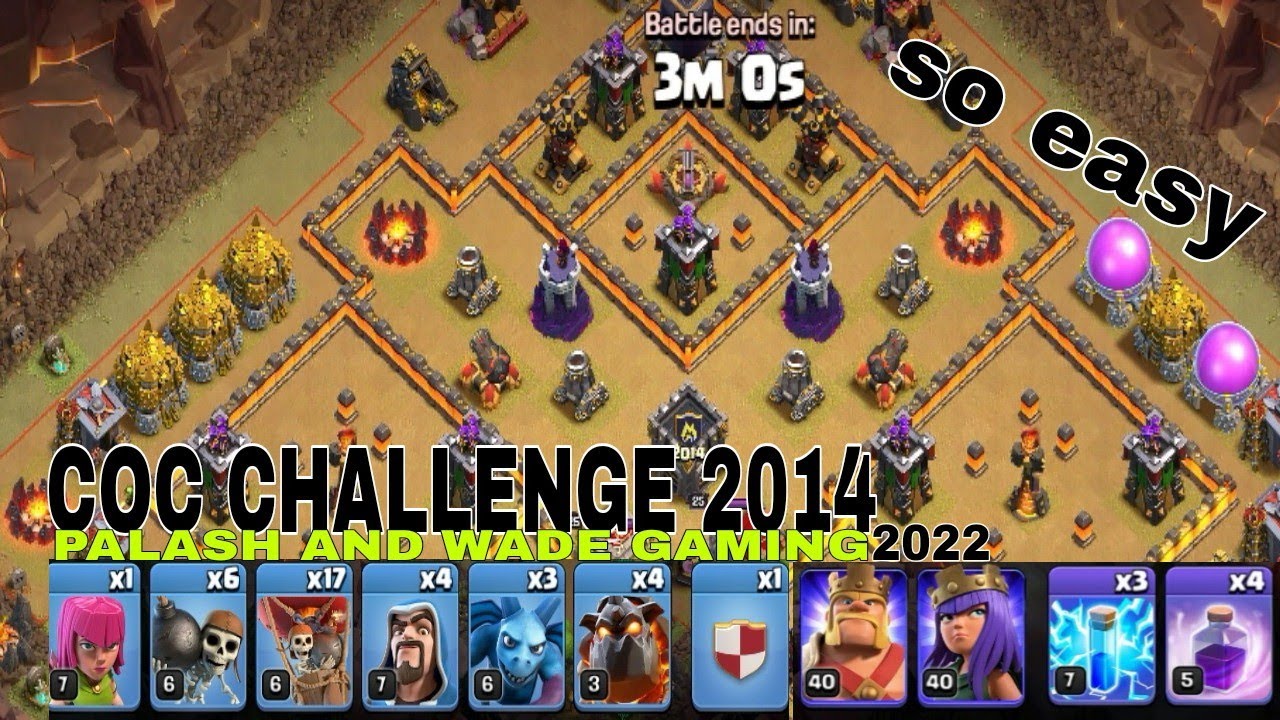 COC Challenge 2014/coc new event 2022/Balloon and Lava Hound attack
